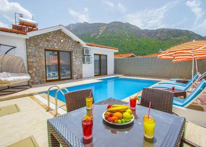 ヴィラ Likya A 2+1 Villa, Oezel Havuzlu, フェティエ